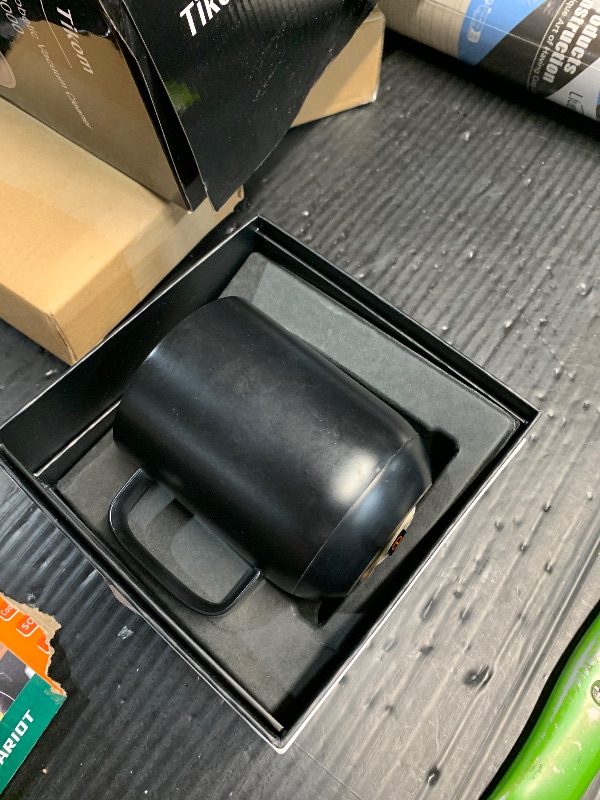 Photo 1 of (CUP ONLY) (MISSING CHARGING BASE) (SIGNS OF USE) (UNTESTED) Ember Temperature Control Smart Mug 2, 14 Oz, App-Controlled Heated Coffee Mug with 80 Min Battery Life and Improved Design, Black