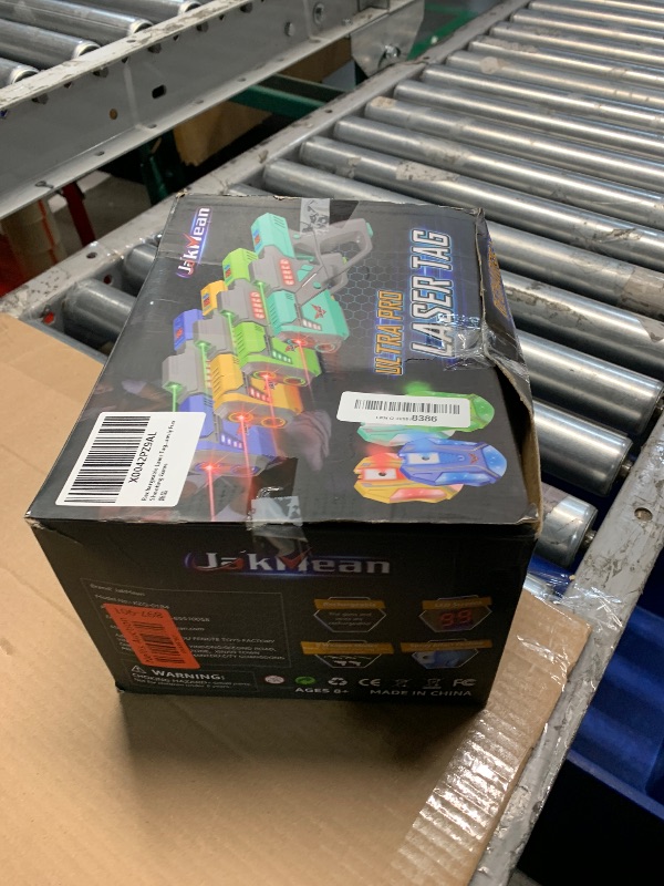 Photo 1 of Rechargeable Laser Tag Set with Vests, Upgrade Laser Tag Guns Set of 4 with Mist Spray Effect & LED Digital, Multi Player Laser Tag Set for Kids Toy for Teen Boys & Girls, Ages 8+