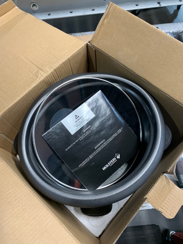 Photo 1 of (damaged)(used)(see images)Holstein Housewares 16-Cup Cooked (8-Cup Uncooked) Rice Cooker, Black – One-Touch Operation with Cook 