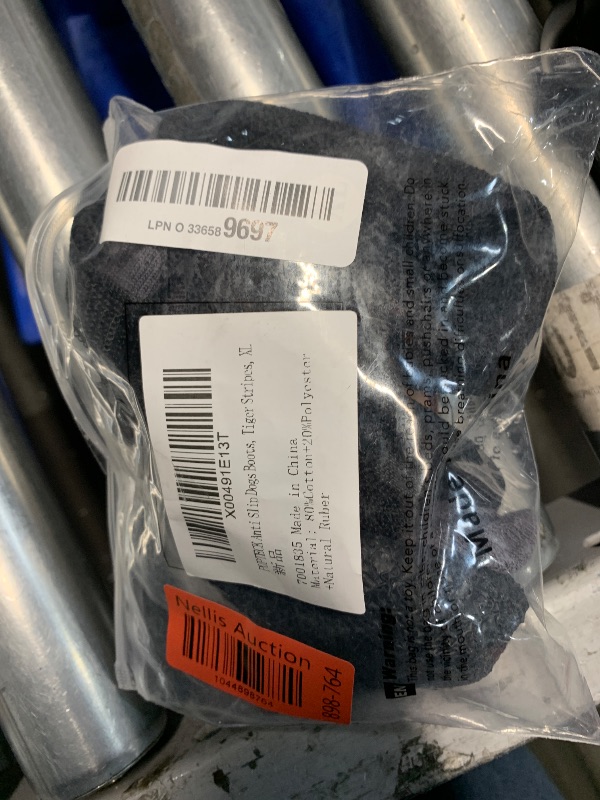 Photo 1 of ***(MAJOR DAMAGE/ SEE NOTES)***
PUPTECK Anti Slip Dogs Shoes for Hot/Cold Pavement, Senior Booties, Rubber Boots & Paw Protectors for Small Medium Large Size Dogs to Prevent Licking, Grippy Socks for Hardwood Floors, Tiger, XL