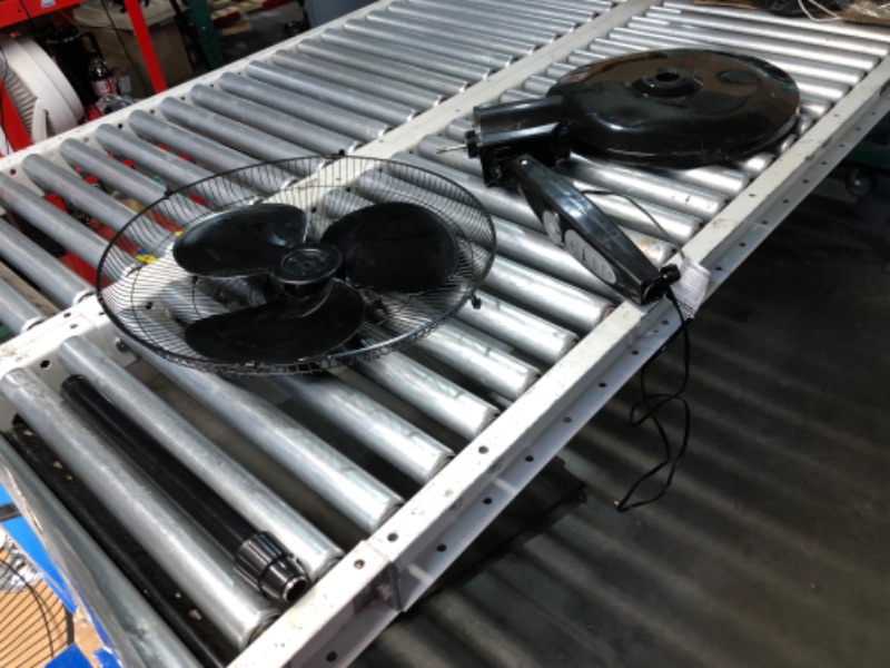 Photo 1 of (used item) Comfort Zone Oscillating Pedestal Fan with Remote Control, Stand Fan, 18 inch, 3 Speed