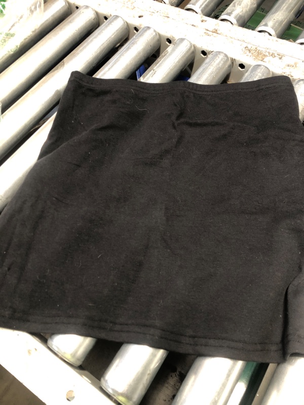 Photo 1 of (medium-large) Verdusa Women's Basic High Waisted Pencil Bodycon Short Skirt Black 