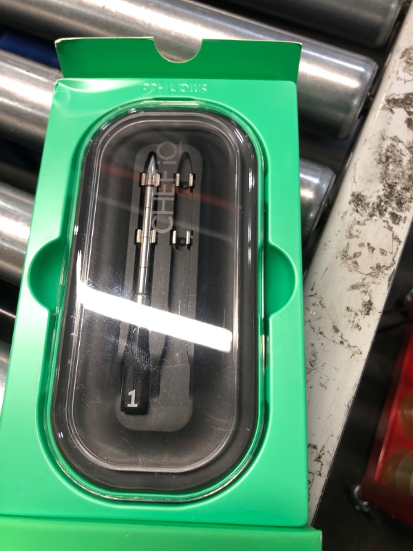 Photo 1 of **MISSING 1 PRONG, PREV USED***
CHEF iQ Sense Smart Wireless Meat Thermometer with 2 Ultra-Thin Probes, Unlimited Range Bluetooth Meat Thermometer, Digital Food Thermometer for Remote Monitoring of BBQ Grill, Oven