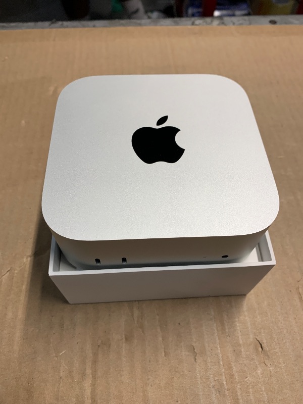 Photo 1 of Apple 2024 Mac mini Desktop Computer with M4 chip with 10?core CPU and 10?core GPU: Built for Apple Intelligence, 16GB Unified Memory, 256GB SSD Storage, Gigabit Ethernet. Works with iPhone/iPad