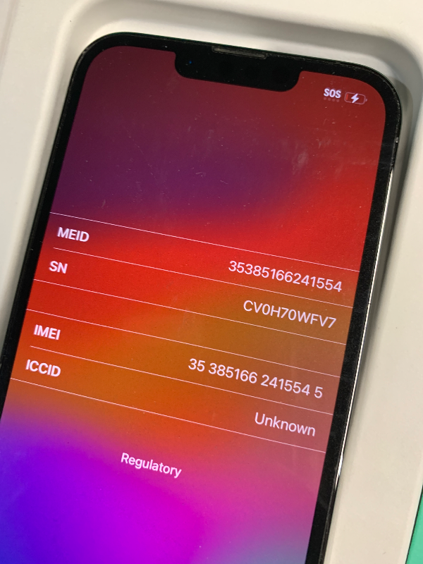 Photo 1 of (please see all images) Apple iPhone 13 Pro, 128GB, Graphite - Unlocked (Renewed Premium)