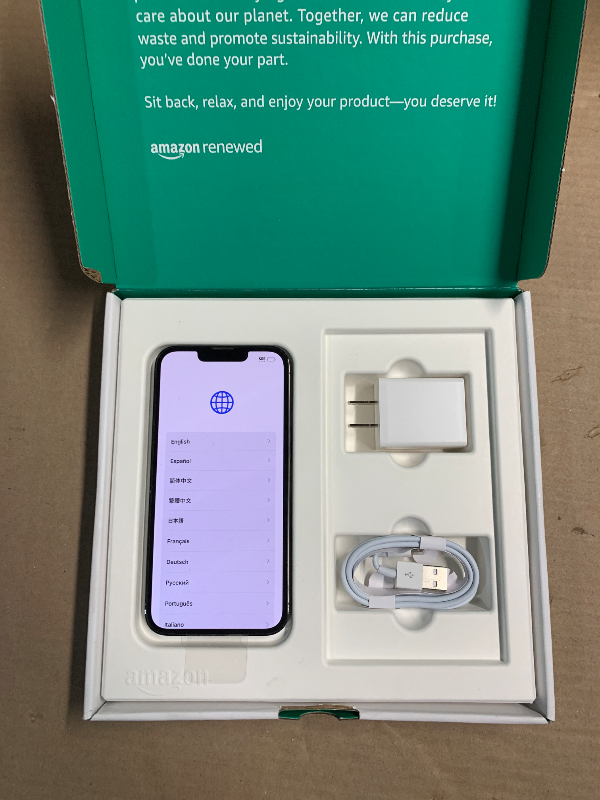 Photo 1 of (please see all images) Apple iPhone 13 Pro, 128GB, Graphite - Unlocked (Renewed Premium)