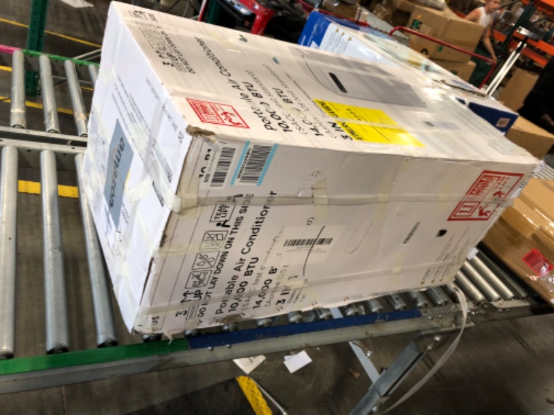 Photo 1 of 14000 BTU Portable Air Conditioners for Room up to 700 Sq. Ft, 3-IN-1 Portable AC Unit with Fan Dehumidifier, Drainage-free Cooling, 48 dB Quiet Sleep Mode, 24H Timer, Auto Swing, Windows Kit Included