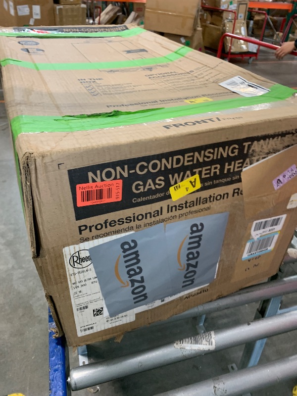 Photo 1 of Rheem RTG-95DVLN-3 High Efficiency Non-Condensing Indoor Tankless Natural Gas Water Heater, 9.5 GPM