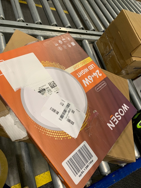 Photo 1 of 1 Pack 12 Inch White LED Flush Mount Ceiling Light with Night Light 2000K, 3000K-6000K 5 Color Temperature 24W 2400LM Ultra-Slim Ceiling Light Fixture with Remote, Round Ceiling Lights for Bedroom