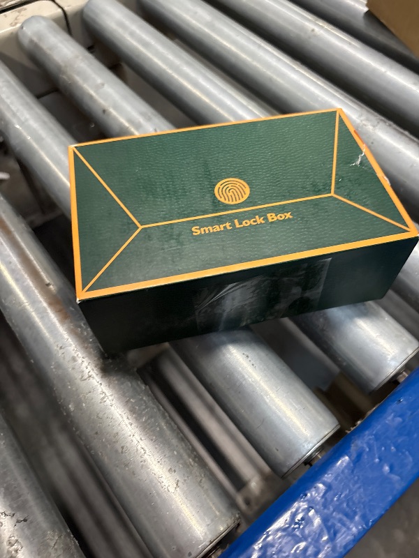 Photo 1 of eLinkSmart Lock Box for Keys with Code, Large Capacity Fingerprint Smart Bluetooth Digital Wall Mount Key Hider Electronic Combination Lockbox for Realtor, Hosts, Keys Safe Storage, Hide a Key