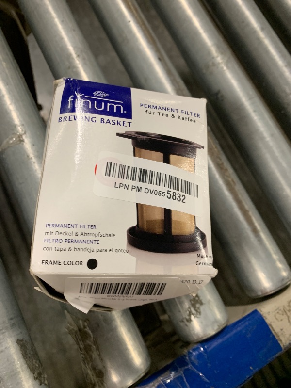 Photo 1 of  *** USED *** Finum Reusable Stainless Steel Coffee and Tea Infusing Mesh Brewing Basket, Large, Black