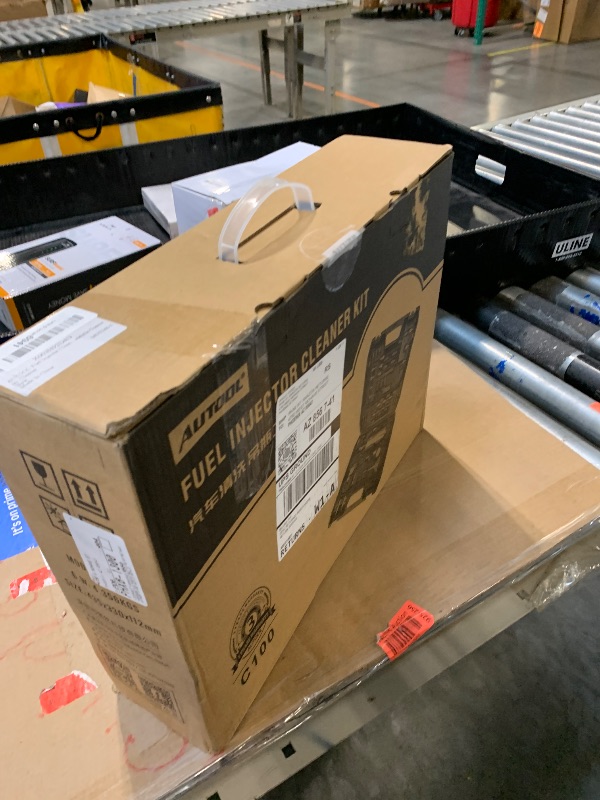 Photo 1 of ***MISSING PARTS***
AUTOOL Fuel Injector Cleaner Kit Fuel System Cleaner, Non-dismantle Fuel Injector Cleaner Tester 1000ML 150PSI Automotive Intake Valve Manifold Throttle Body Catalytic Converter Cleaner. 