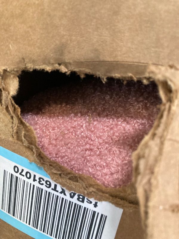 Photo 1 of ****ONE CHAIR***KEIKI Swivel Accent Chair Set of 2, Comfy Upholstered Barrel Armchair for Living Room, Pink and Pink