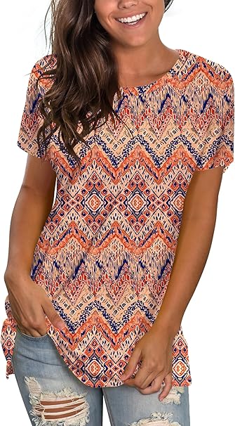 Photo 1 of  Womens Loose Fit Tshirts Short Sleeve Summer Tops Casual Workout Yoga Tunic T Shirts Tops SIZE EXTRA LARGE       
