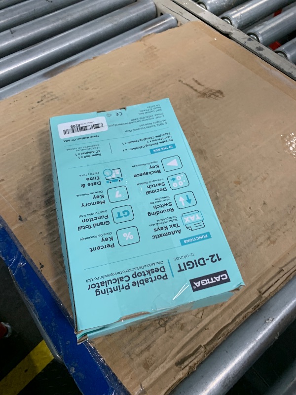 Photo 1 of CATIGA New & Upgraded 2025 Printing Calculator Adding Machine 10 Key, Desktop Home Office Calculator with Paper Roll Print Out, Accounting Business Finance