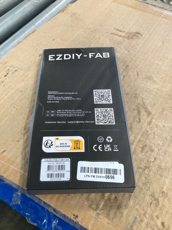 Photo 1 of EZDIY-FAB PCIE Gen 4 16x Extreme Flexible, High Speed Riser Cable PCI Express 4.0 Port GPU Extension Card-Right Angle Connector, Supports RTX3090/3090ti/4080/4090 [7.87in/20cm]- White