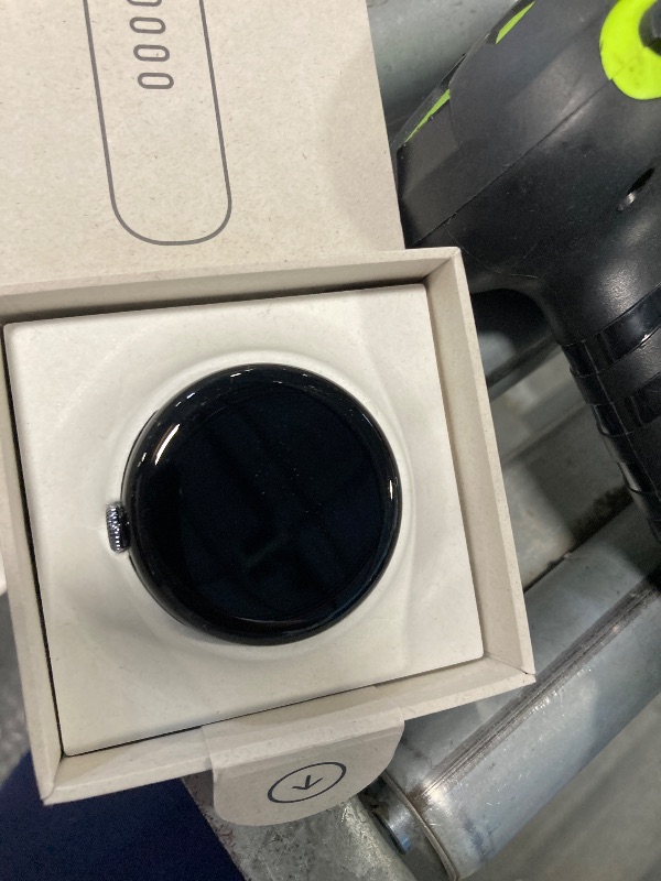 Photo 1 of [Locked] Google Pixel Watch 3 (45mm) Latest Model - Android Smartwatch, Heart Rate Tracking, Fitbit Advanced Running, Fitness Insights, 24-Hour Battery - Matte Hazel Aluminum Case - Hazel Band - Wi-Fi        