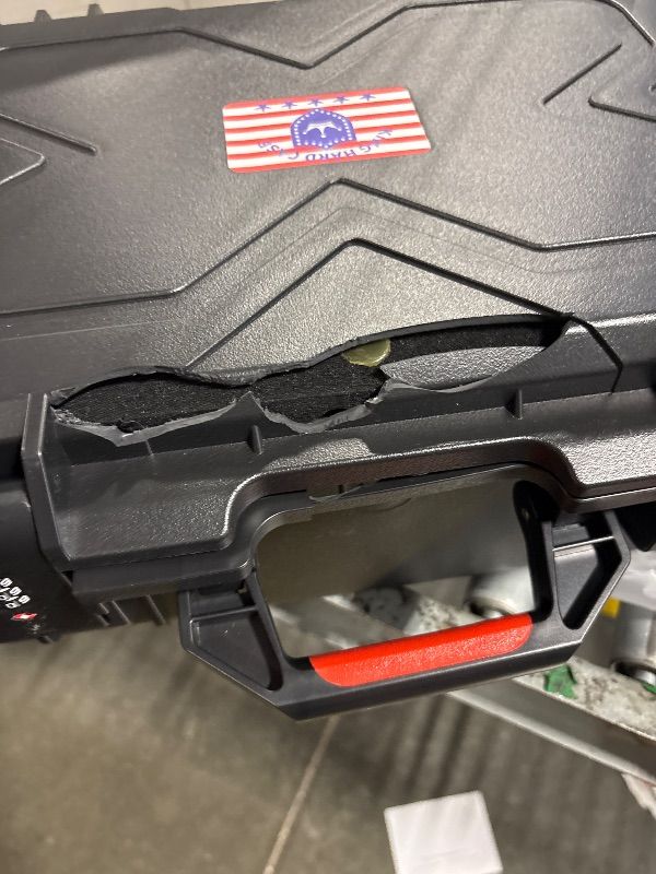 Photo 1 of Kinghardcase Built-In Lock TSA Gun Case for Handguns, 5 Pistol Case & 21 Magazines– Pre-Cut Multiple Pistols Heavy Duty WaterProof & Shock Proof, TSA Approved Firearm Travel Case with Desiccant