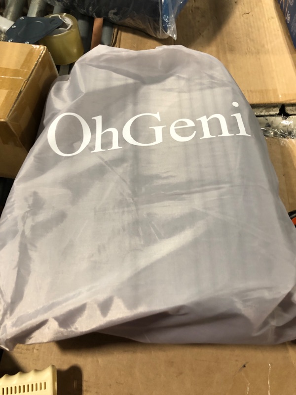 Photo 1 of 
OhGeni Queen Air Mattress with Built in Pump, 18 Raised Comfort Inflatable Mattress, Quiet Surface Portable Blow Up Mattress, Air Bed