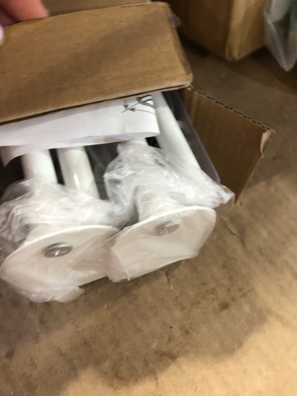 Photo 1 of Durmmur 4 Pack Hat Racks for Baseball Caps, Stainless Steel Hat Organizer for Baseball Cap, Hat Holder Storage Organizer, Hat Hanger Strong Adhesive/Wall Drilled for Door, Bedroom, Closet(White 6 in)