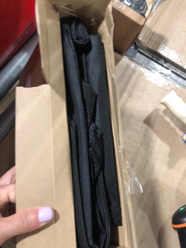 Photo 1 of Vincreem 8 ft Pipe and Drape Bag Set Portable Backdrop Kit Carry Bag Upright Bag Crossbar Bag Pole Bag for Backdrop Pipe and Drape Stand Metal Backdrop Stand and Base Kits