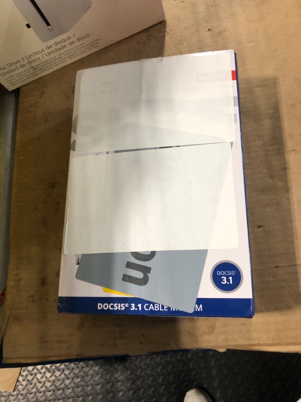 Photo 1 of ARRIS (SB8200) - Cable Modem - Fast DOCSIS 3.1 32x8 Gigabit Cable Modem , Approved for Comcast Xfinity, Cox, Charter Spectrum, & more | 1 Gbps Max Internet Speed, 4 OFDM Channels