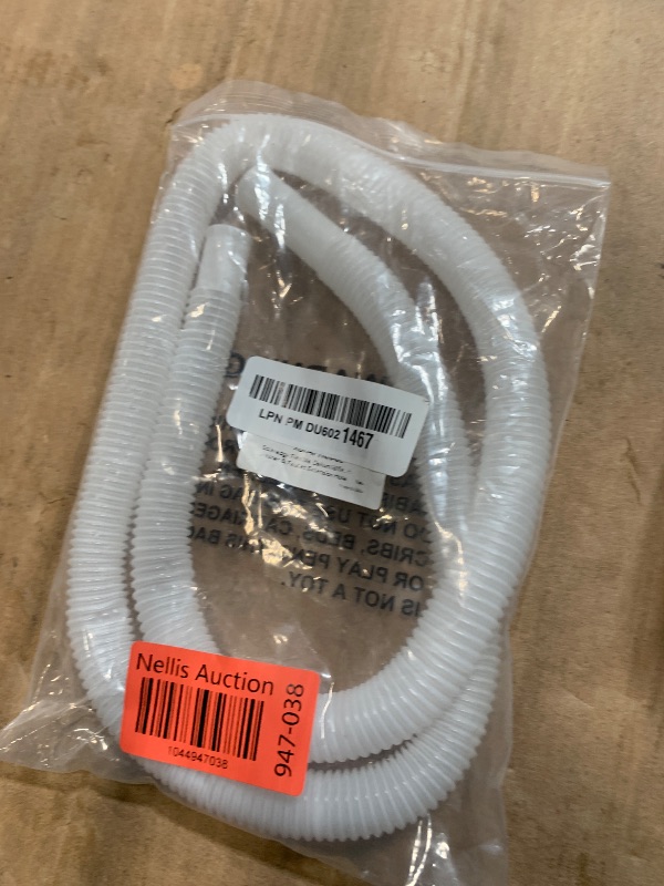 Photo 1 of **CLAMP MISSING
Solaradgy 5ft Flexible Dehumidifier Drain Hose, Universal Washing Machine with Connecting Clamp & Cuttable Rubber Adapter, Drain Hose for Portable AC & Dishwasher & Faucet Extension Hose
