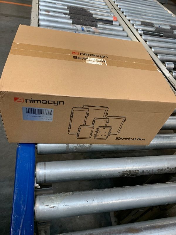 Photo 1 of Waterproof ABS Enclosure Cabinet Junction Box, Ventilated Design, Indoor/Outdoor Use, with Mounting Panel, High Power Outlets. (Clear Cover, 13.8"x9.7"x5.9")