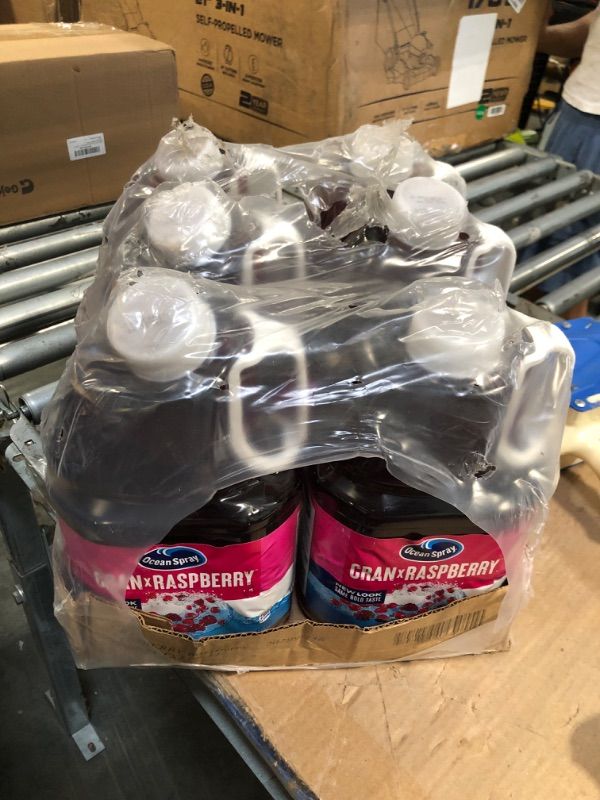 Photo 1 of Ocean Spray® Cran-Raspberry® Cranberry Raspberry Juice Drink, 101.4 Fl Oz Bottle (Pack of 6)