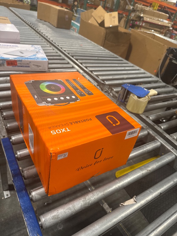 Photo 1 of Karaoke Machine with 2 Microphones: HWWR Portable Karaoke Machine for Adults Kids, Bluetooth Karaoke Speaker with Bass/Treble Adjustment, PA System with Remote Control/LED Lights, Support REC/USB/AUX