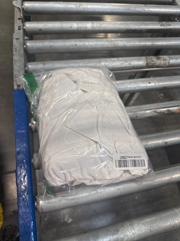 Photo 1 of Kaximil Women's Square Neck Ruffle Hem Mini Dress Ruched Waist Long Sleeve Corset Short Party Dresses, Medium, White