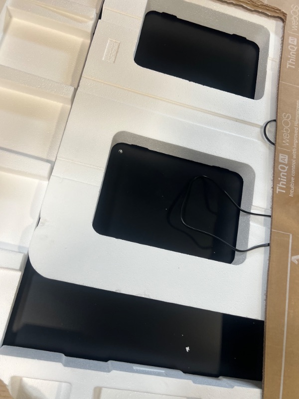 Photo 1 of ** BROKEN ** FOR PARTS ONLY NO RETURNS ** LG UQ7590 86-Inch Class UHD Smart TV 86UQ7590PUD, 2022 - AI-Powered 4K, Alexa Built-In, Grey