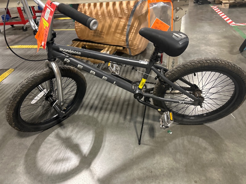 Photo 1 of ** similar image***Mongoose Legion Mag Kids Freestyle Sidewalk BMX Bike, Beginner Riders, Girls and Boys, 20-Inch Stylish Aluminum Mag Wheels With 4 Axle Pegs, Hi-Ten Steel Frame, Micro Drive 40x16T BMX Gearing, Silver