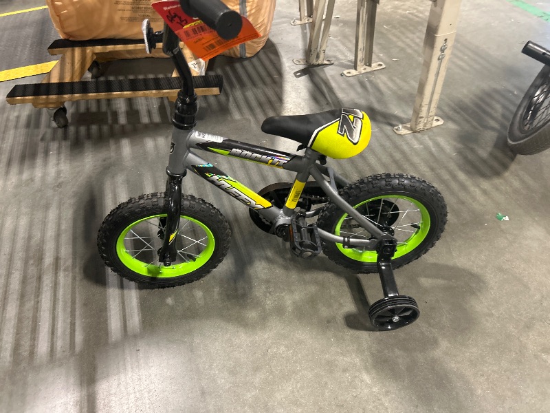 Photo 1 of ** similar image, unknown measurements *** Huffy Upshot 12/16/20 Inch Boy's Bike for Kids, Multiple Color Options Available, Removable Training Wheels, BMX Design, Designed for Growth, Durable Construction, EZ Build Assembly