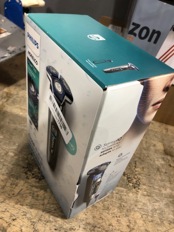 Photo 1 of Philips Norelco Shaver 7200, Rechargeable Wet & Dry Electric Shaver with SenseIQ Technology and Pop-up Trimmer, S7887/82