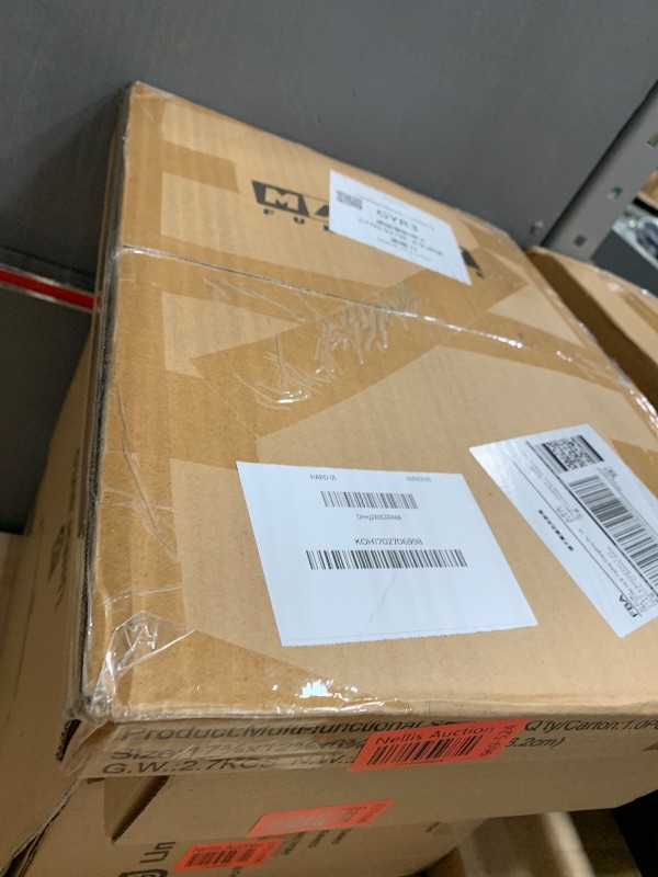 Photo 1 of MARTY Printer Stand with Storage for Desk, Desktop Printer Stand Shelf Organzier for Home/Office Heavy Duty Printer Riser Under Desk Small Printer Table for Fax Machine Copier Scanner(Black)