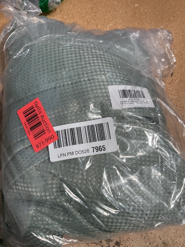 Photo 1 of AmazerBath Sage Green Fabric Waffle Shower Curtain with Waffle Weave Heavy Duty Hotel Quality Bathroom Shower Curtains, 72 x 72 Inches