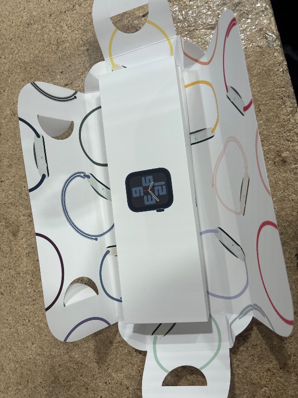 Photo 1 of Apple Watch SE (2nd Gen) [GPS 40mm] Smartwatch with Midnight Aluminum Case with Midnight Sport Band S/M. Fitness and Sleep Trackers, Crash Detection, Heart Rate Monitor, Retina Display
