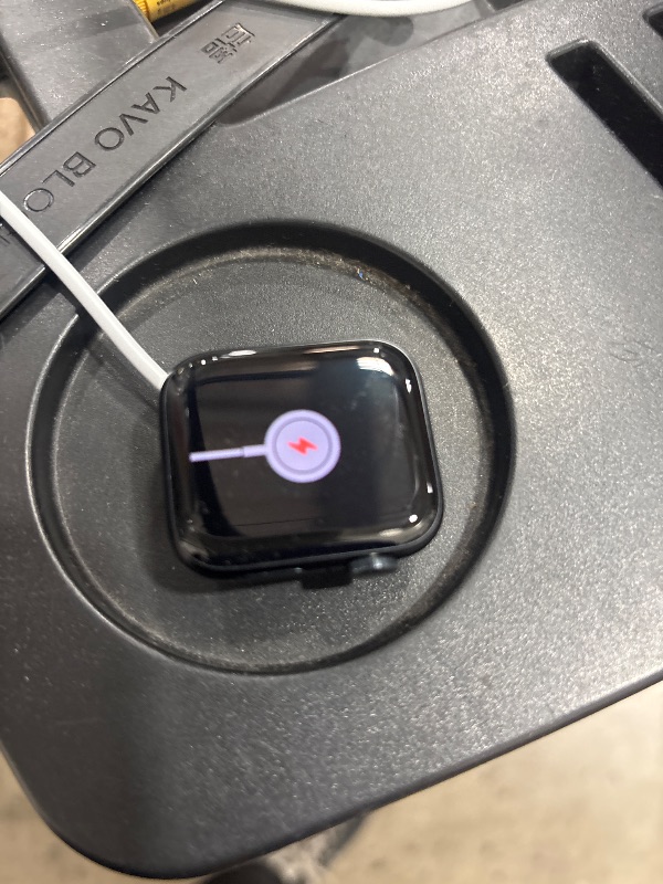 Photo 1 of Apple Watch SE (2nd Gen) [GPS 40mm] Smartwatch with Midnight Aluminum Case with Midnight Sport Band S/M. Fitness and Sleep Trackers, Crash Detection, Heart Rate Monitor, Retina Display