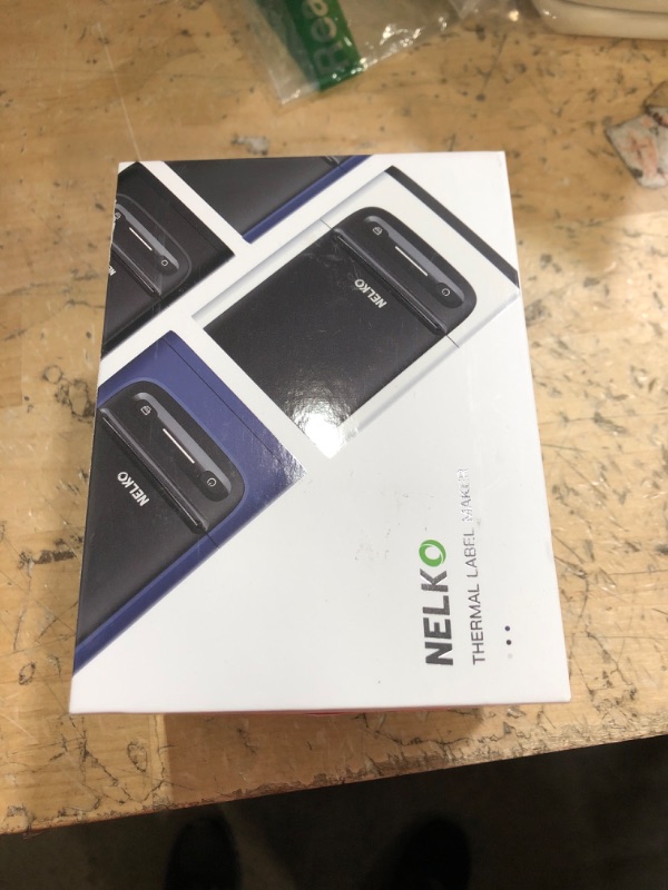 Photo 1 of LABLES NOT INCLUDED* Nelko Label Maker Machine with Tape, PM220 Bluetooth Label Printer, 2 Inch Portable Thermal Printer for Small Business, Address, Logo, Clothing, Sticker Printer for iOS, Android & PC, White