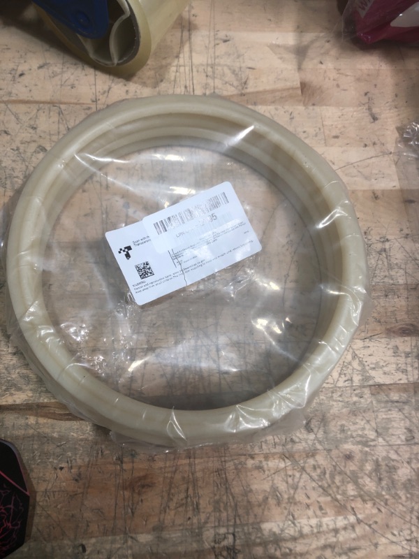 Photo 1 of (1 Set) 8 3/8" Pool Light Lens Gasket and Stainless Pilot Screw - Exact Replacements for Pentair 79101600Z and 79104800 - Compatible with Pentair IntelliBrite, AmerLite, and SAM Amerlite Lights