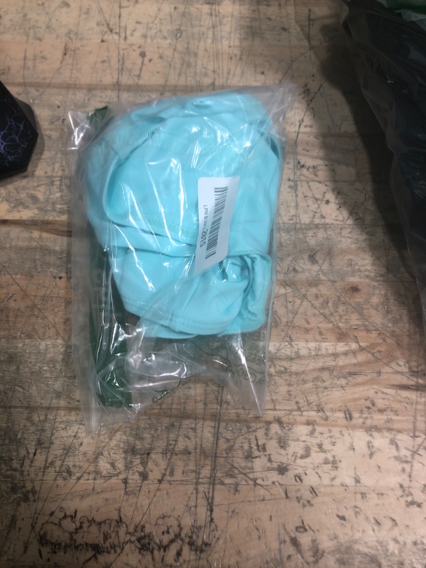 Photo 1 of **ONLY COMES WITH 1**
Haloumoning Girls Athletic Ruffle Shorts High Waisted Yoga Dance Shorts Comfy Gymnastics Shorts Briefs 4-14Y Turquoise