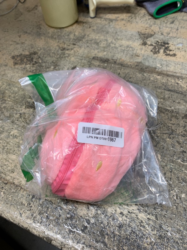 Photo 1 of MIAODAM Bunny Stuffed Animal Reversible Cuddle Bunny Stuffed,Strawberry Bunny Transformed Rabbit Plush Zipper,Carrot That Turns Into Ears Bunnies Plushies Toy Cute Stuffy Doll Easter Girlfriend Gift