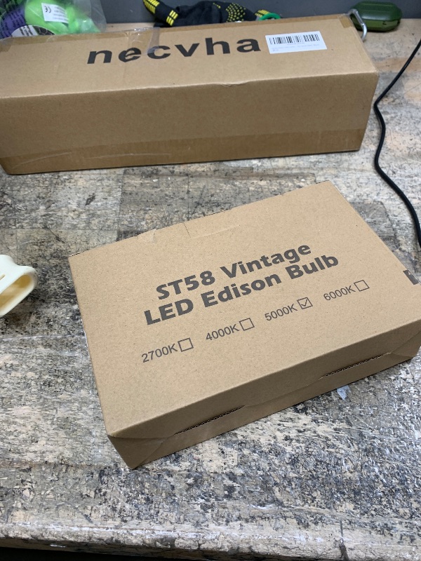 Photo 1 of ?Upgraded? Dimmable LED Light Bulbs 60 watt Soft White, E26 Bulb LED Lights for Bedroom with High Brightness Warm White 5000K, 6W, 90+CRI, Clear Glass, 4 Pack