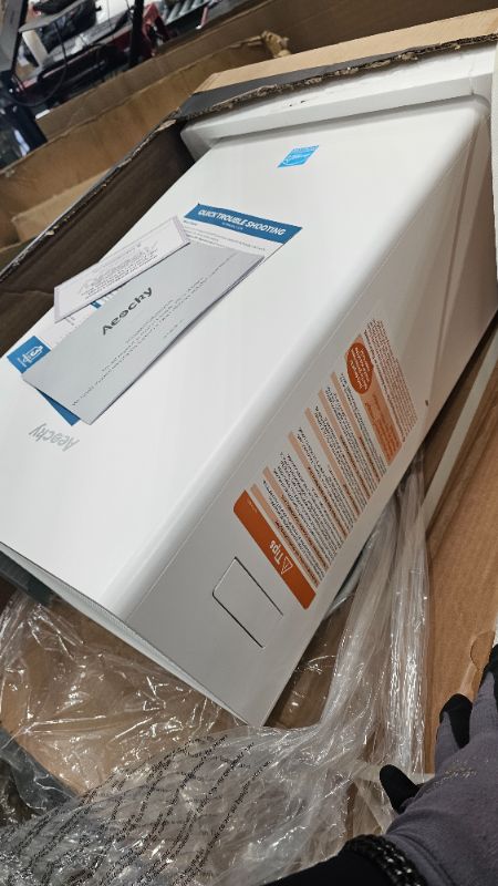 Photo 1 of 4500 Sq.Ft Most Efficient Energy Star 2024 Dehumidifier,AEOCKY Max 80 Pint/D(Standard 52Pint/D) Smart Compressor Dehumidifier with Drain Hose, Intelligent Humidistat,for Basement,Bedroom,Home,Bathroom