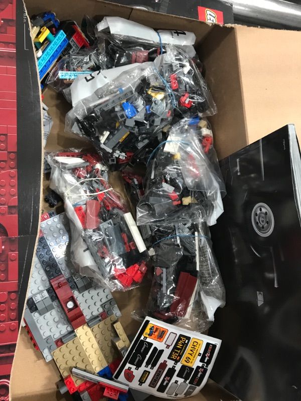Photo 1 of ** MISSING PARTS SOLD FOR PARTS ONLY ** LEGO Icons Chevrolet Camaro Z28 10304, Customizable Classic Car Replica Model Building Kit, 1969 Vintage American Muscle Car, Great Gift Idea for Teens and Adults