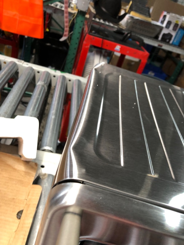 Photo 1 of ***MAJOR DAMAGE - UNTESTED - SEE COMMENTS***
Breville BOV860BSS Smart Oven Air Fryer and Convection Oven, Brushed Stainless Steel