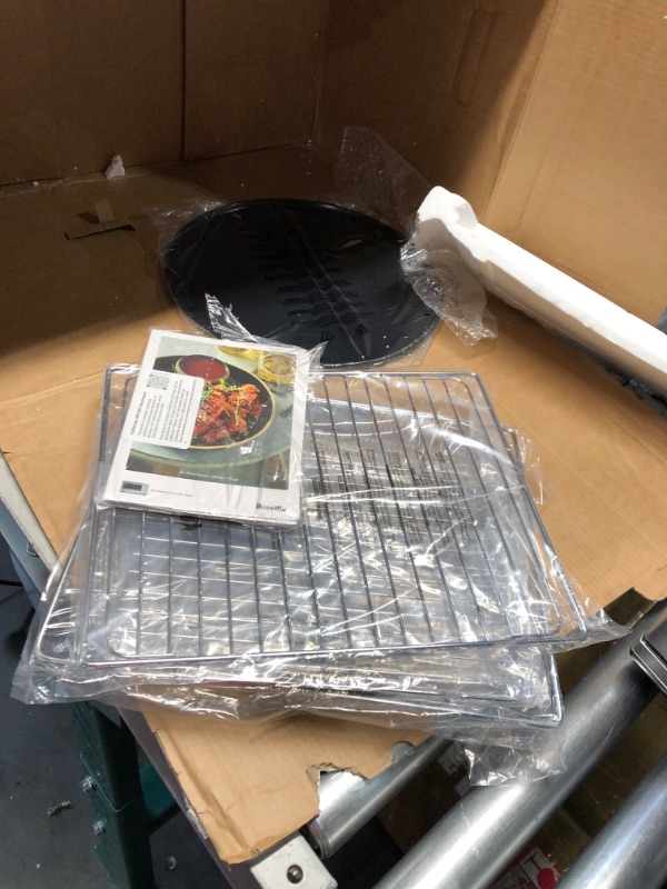 Photo 1 of ***MAJOR DAMAGE - UNTESTED - SEE COMMENTS***
Breville BOV860BSS Smart Oven Air Fryer and Convection Oven, Brushed Stainless Steel
