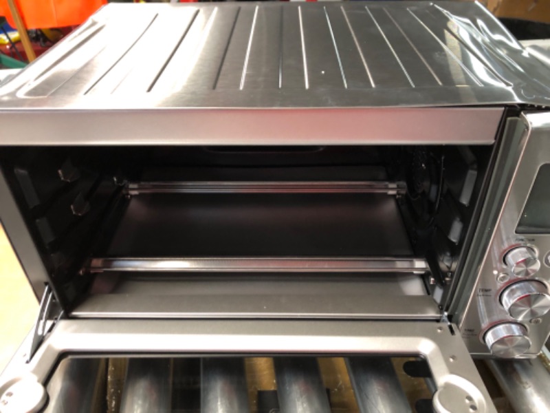 Photo 1 of ***MAJOR DAMAGE - UNTESTED - SEE COMMENTS***
Breville BOV860BSS Smart Oven Air Fryer and Convection Oven, Brushed Stainless Steel