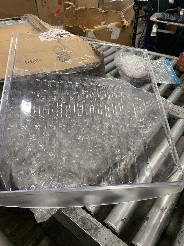 Photo 1 of Frigidaire 240342830 Meat Drawer for Refrigerators, Clear